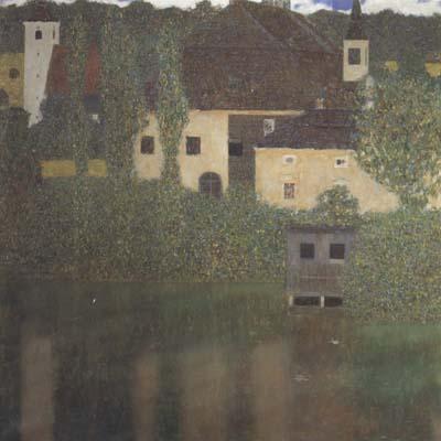 Gustav Klimt Schlo Kammer at Lake Atter I (mk20) Germany oil painting art